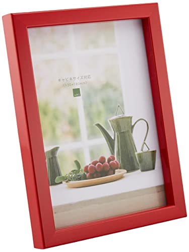 A.P.J. 754910 Photo Frame, RF-B Frame, Red, Cabin