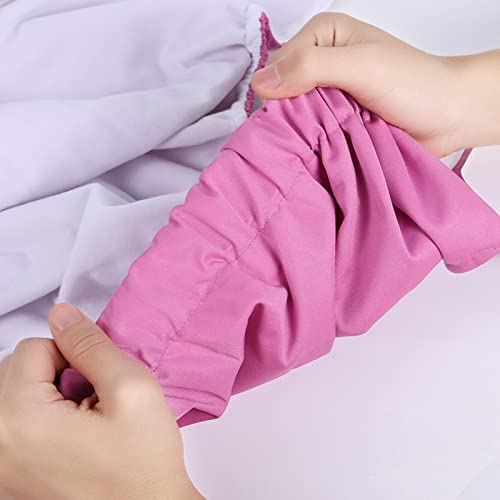 Image of Adult Diaper Nappy Leak Proof Breathable Fitted Reusable for Men Women White