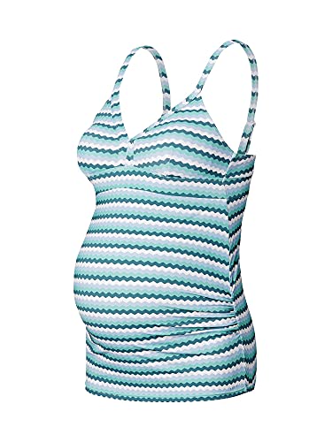 YAOBF Sex Badeanzug Damen Sport Bikini Damen Damen Push Up Bikini Set Tankini HäKelspitze Tankini Zick Zack (Weiß 1,M)