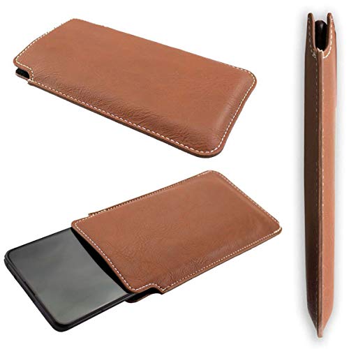 caseroxx Bolsa Estilo Business para Nubia Z20, Funda (Bolsa Estilo Business en marrón)