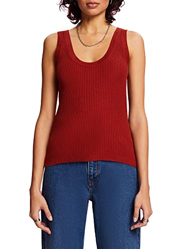 ESPRIT Damen 043EE1I301 Pullover, 805/TERRACOTTA, XS