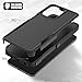 for Moto G 5G 2025 Case, [Military Grade Drop Tested] with Screen Protector, Dual Layer Protective Heavy Duty Cell Phone Cover Non-Slip Shockproof Case for Motorola Moto G 5G 2025 (Black)