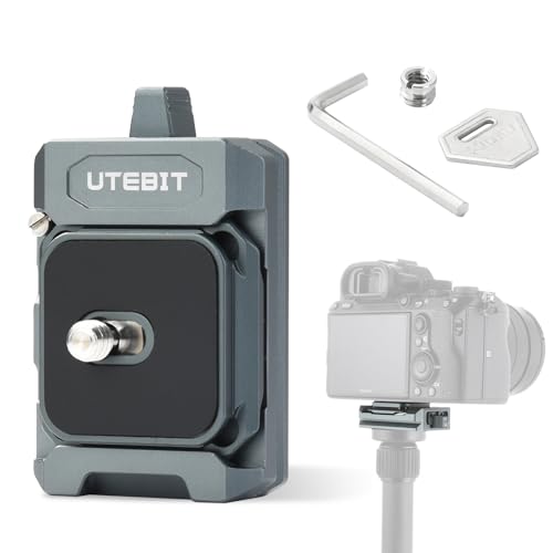 UTEBIT Camera Quick Release Plate & Clamp