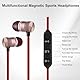 Yinhing Kabellose Kopfhörer, Ohrhörer, Bluetooth-Kopfhörer, magnetisch, kabellos, Bluetooth, Sport-Kopfhörer, Headset-Kopfhörer für und Android (golden)