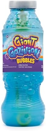 Gazillion Bubbles 1 Liter Giant Bubble Solution, Blue