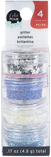 Winter Glitter American Crafts Color Pour purpurina de alta densidad que no pierde brillo