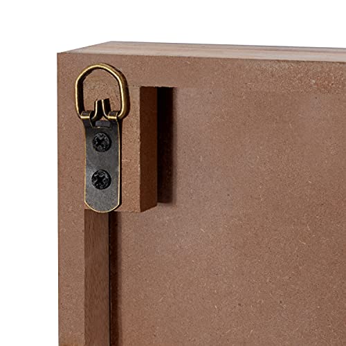 Deco 79 White Wood Farmhouse Wall Clock, 29 X 29 X 2 Inches #TOP7