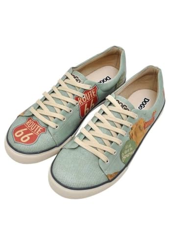 Casual Sneakers for Men - Vegan Leather and Unique Design Walking Sneakers for Men