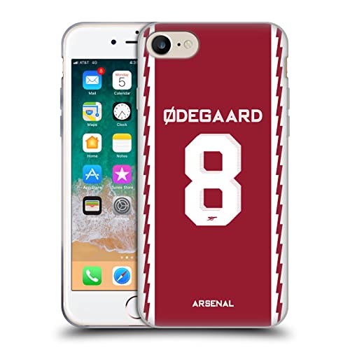 Funda Gel Suave Arsenal FC Martin Ødegaard para iPhone 7 en el Estadio