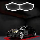 Dettagli di alta qualità: utilizzando lampadine LED ultra luminose, la luce è uniforme e rivela chiaramente ogni dettaglio della carrozzeria del veicolo, rendendo ogni angolo facilmente visibile. Le eccellenti prestazioni di tenuta impediscono efficacemente l'ingresso di umidità e polvere, quindi non devi preoccuparti.