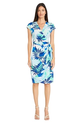 Image of Maggy London Women's Printed Matte Jersey Wrap