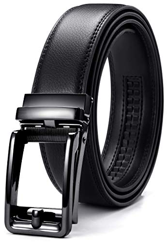 CHAOREN Ratchet Belt Men - 1 3/8" Dress Leather Belt for Men Comfort Click - Perfect Companion to Mens Dress Shoes