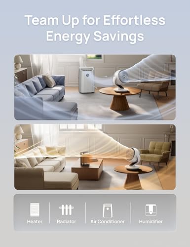 Image of DREO Oscillating Fan for Bedroom, 13 Inch Quiet Table Fans for Home Whole Room, 75ft Powerful Airflow, Desk Air Circulator Fan with Remote, 120 Adjustable Tilt, 4 Speeds, 8H Timer, for Office Desktop