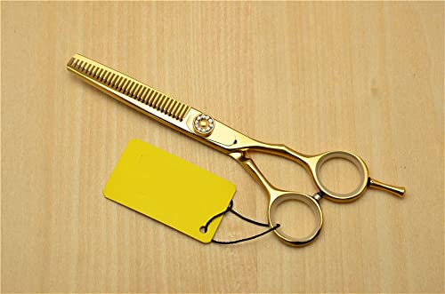 Ciseaux de coiffure pour éclaircir YZCIS en acier durable avec étui de protection