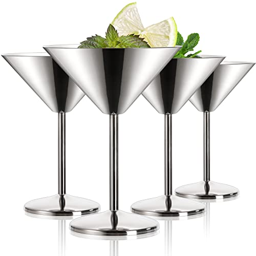 Top 10 Best Stainless Steel Martini Glass Reviews & Buying Guide