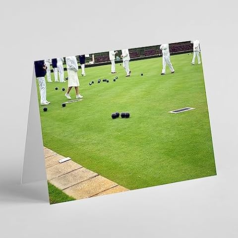 Beebooh Birthday Card with Bowling Bowls Cover