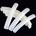 Yimart 100pcs White/Clear/Natural Extra Long Curve Nail Tip UV Gel French Acrylic False Nail Art Salon long Tips (Natural)