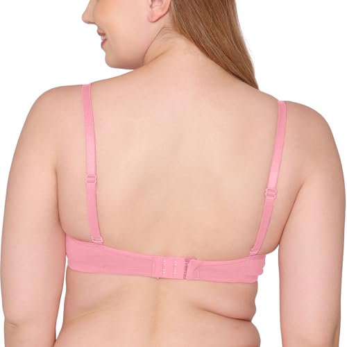 Image of Tweens - Medium Padded Cotton Rich Bra - Full Coverage, Seamless, Multiway Straps, Wirefree Everyday T-Shirt Bra (Pack of 2)