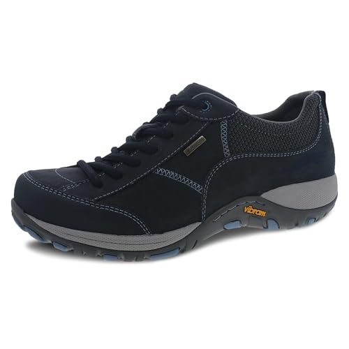 Image of Dansko Paisley Waterproof Outdoor Sneakers for Women - Comfortable, Breathable Walking Shoes with Arch Support - Stain Resistant Sneakers with Slip Resistant Rubber Outsole - Great for Hiking