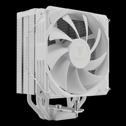 Image of Gamdias Boreas E2-410 WH CPU Air Cooler, 4 Copper Heat Pipes, 120mm Hydraulic Bearing PWM Fan, Support LGA 1700 /1151 /1150 /1155 /1156 /1200 /2011 /2066 /AM5 /AM4