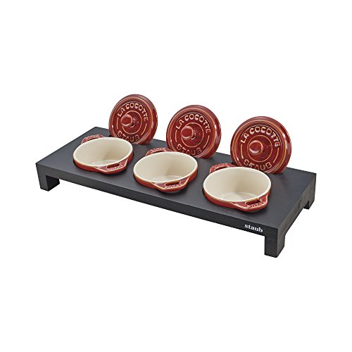 Staub Wood Mini Cocotte Stand - Black, Matte Black, 1 unit - Image 2