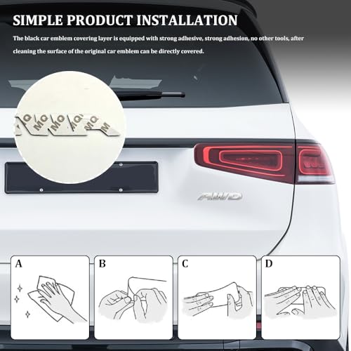 Image of AWD Emblem Sticker, Car Exterior Emblems Badge, 3D Metal Tailgate Side Sticker Badge, Car Decoration Accessories Self Adhesive Logo Emblem Fit for Trunk Tailgate Fender (AWD, Silver)