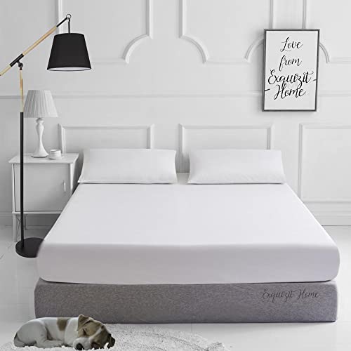 EXQUIZIT HOME Lenzuolo con angoli con 2 federe