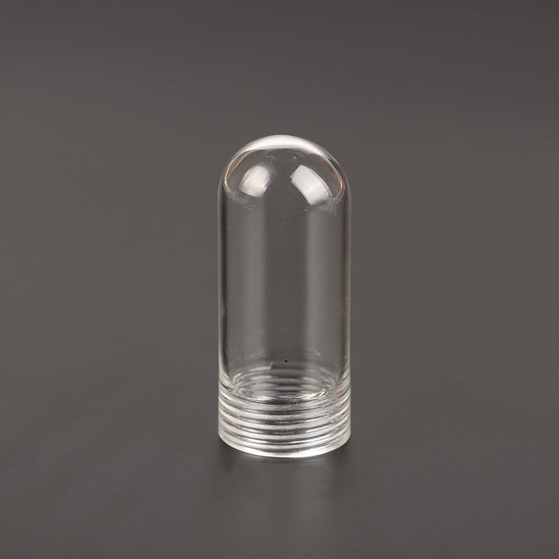 Tubular G9 Glass Cover Threaded Neck Lamp Shade Replacement Parts Sturdy Glass Protectant Tube Frost Cover For G9 Bulb