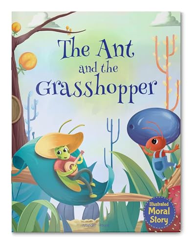 The Ant and the Grasshopper - Illustrated Moral Story for Childre...