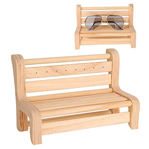 Suporte para óculos de madeira Suporte para óculos de madeira portátil resistente e durável para esc
