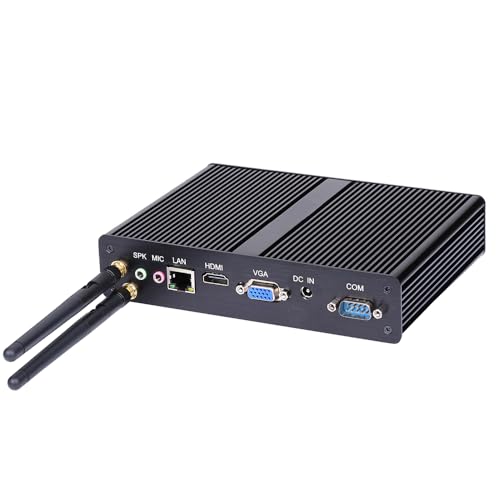 Mini PC Fanless Intel Pentium, ordinateur de bureau 8Go RAM 512Go SSD, HTPC Windows 11 - 3