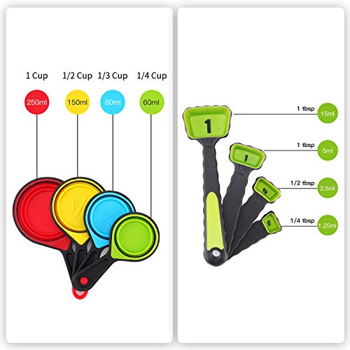 image for Enido 11 PCS Collapsible Colander/Stariner Over the Sink with Expandab