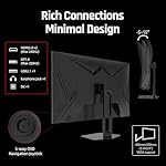 27'' 280Hz 240Hz Gaming Monitor 1ms GTG 350nits Fast VA 1080P Tilt 126% sRGB Adaptive Sync 4000:1 Contrast Ratio HDR DisplayPort 1.4/HDMI 2.0 VESA - Image 5