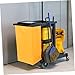 FOYTOKI Commercial Cleaning Cart Replacement Bag Industrial Laundry Cart Bag for Janitorial