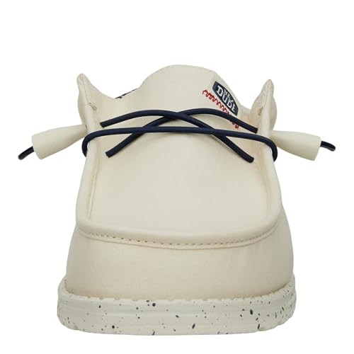 Image of HEYDUDE Wally Patriotic, Mens Shoes, Slip-on Loafers, Comfortable & Light-Weight