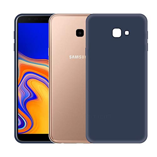 Image of Case Creation Luxurious OG Series for Samsung Galaxy J4 Plus Case Cover,Anti-Dirty Slim Case Frosted Matte Cute Candy TPU Raised Bezel (Splash of Color) Back Cover for Samsung J4 Plus -Electric Blue