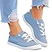 Joggingschuhe Damen Gedämpft Slip On Sneaker Frühling 2022 Leichte Freizeit Plateau Schuhe Bequeme Platform Sommerschuhe Traillauf Fitness Schuhe Workout Jogging Outdoor Sportschuhe Bequemschuhe