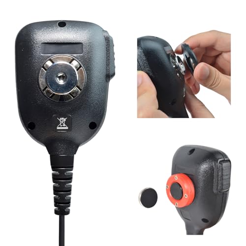 Image of UAYESOK Magnet CB Mic Holder, Portable Vehicle Mic Clip Mount