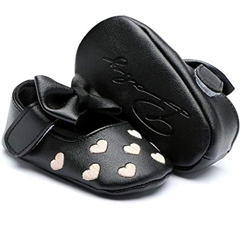 Toddler Girl Dress Shoes Shoes Toddler Baby Girls Soft Toddler Princess Walk Bow First Cute Kid Leather Baby White Shoes3