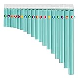 Deekec Panflöte, 18 Pfeifen, umweltfreundliches Harz, C-Ton, leicht zu...