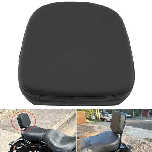 Almohadilla trasera para Chopper con cuero PU impermeable y acolchado 2