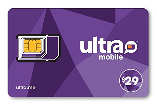 Ultra Mobile Triple Punch Orange Mini/Micro/Nano SIM Card - $29