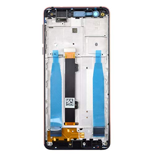 Image of TA-1049 LCD Screen Touch Digitizer Glass with Screen Frame Replacement for Nokia 3.1 TA-1057 TA-1063 TA-1070 TA-1074 Blue /Copper