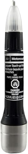 Genuine Motorcraft - Botella de pintura de retoque – ágata negra UM 7414A con capa transparente