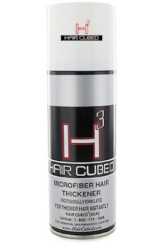 Hair Cubed ® Dark Brown, Hair Building Fiber (Water Proof) Lasts 2 - 5 Months
