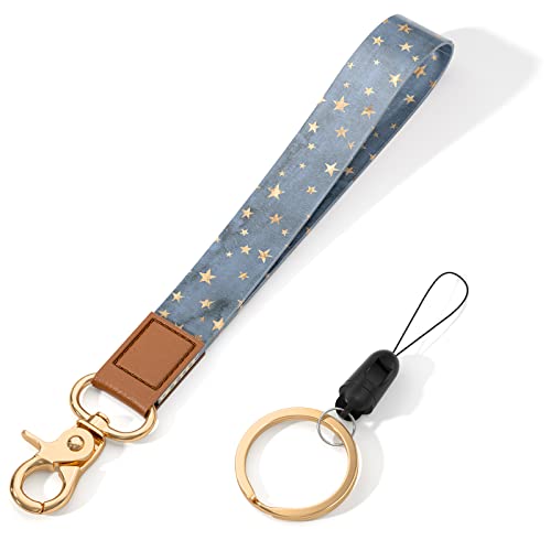 Image of Wrist Lanyard Key Chain, Wristlet Strap Keychain Holder for Women Men Car Keys Wallet Card Phone