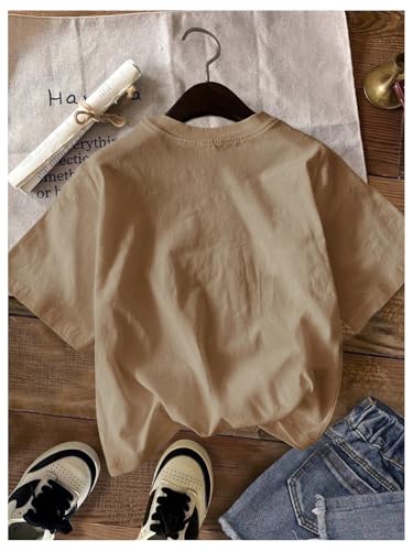 Image of SOLY HUX Girl's Number Graphic Tees Short Sleeve Crew Neck T Shirt Y2k Summer Tops