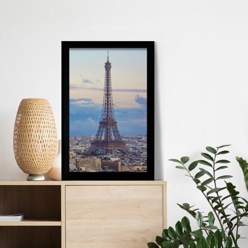 Image of LUCKYLIFE 19.7x27.6 Puzzle Picture Frame, Wall Hanging Poster Frames, Display Pictures 19.7 x 27.6 without Mat, Pack of 2, Black