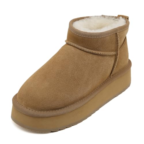 Mel&Syd 100% Australian Sheepskin Ankle Boots for