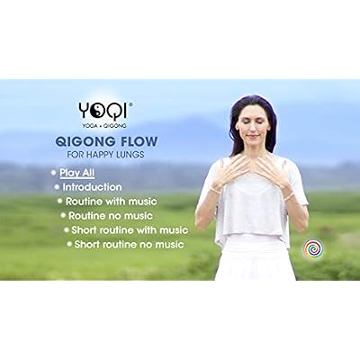 Yoqi: Qigong Flow for Heart & Lungs with Marisa Cranfill (YMAA 2-Dvd) Boost immunity, raise your energy, heal your lungs and heart